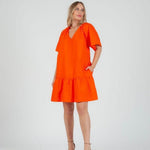 Poplin SS Dress - Chatsworth Boutique