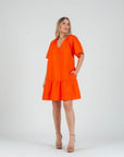 Poplin SS Dress - Chatsworth Boutique