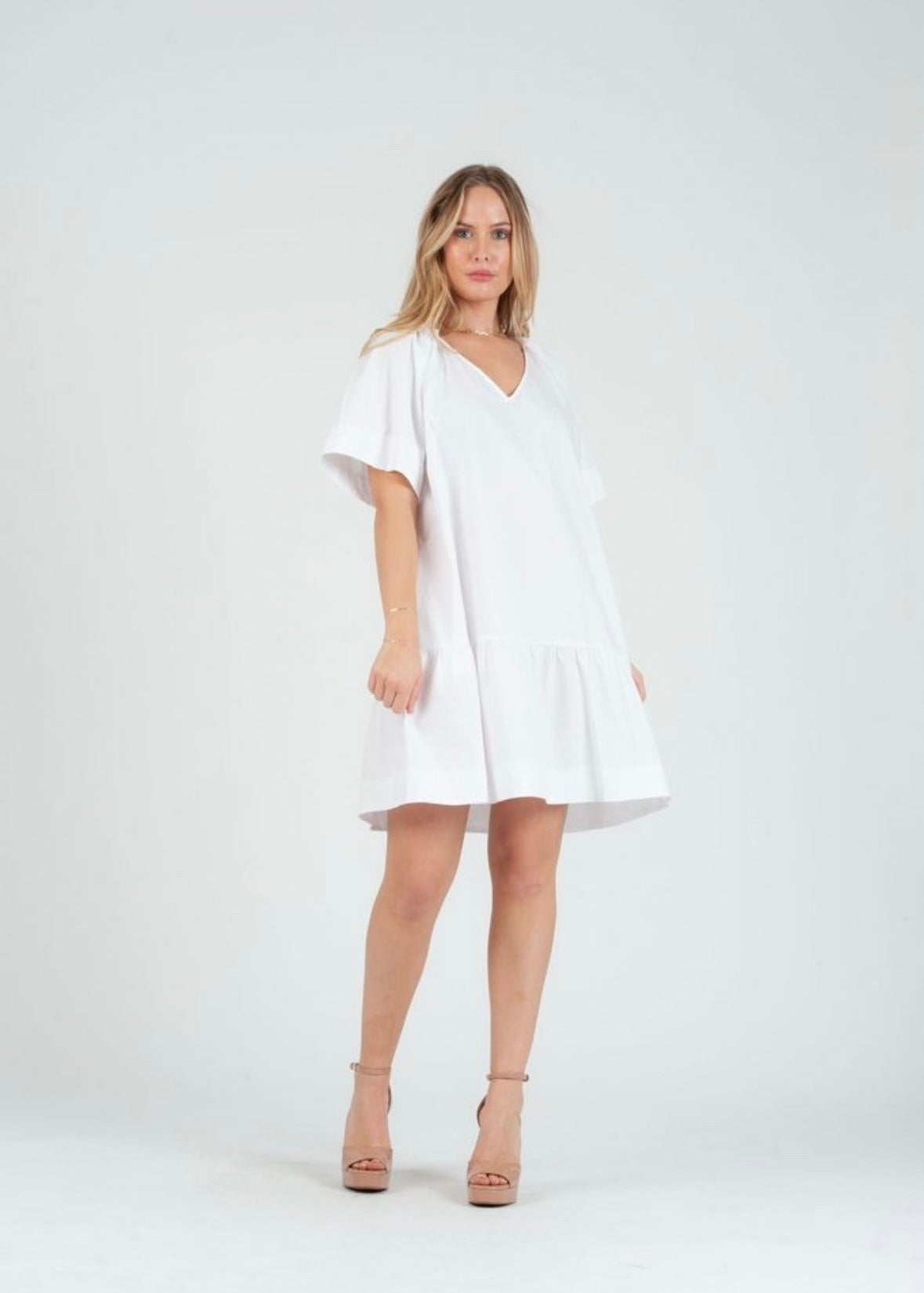 Poplin SS Dress - Chatsworth Boutique