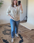Diamond Pattern Cardigan