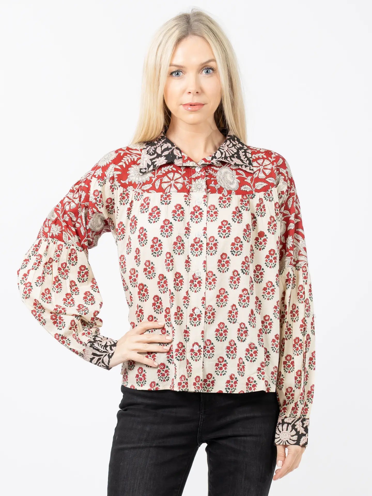 Rahema Blouse - Chatsworth Boutique