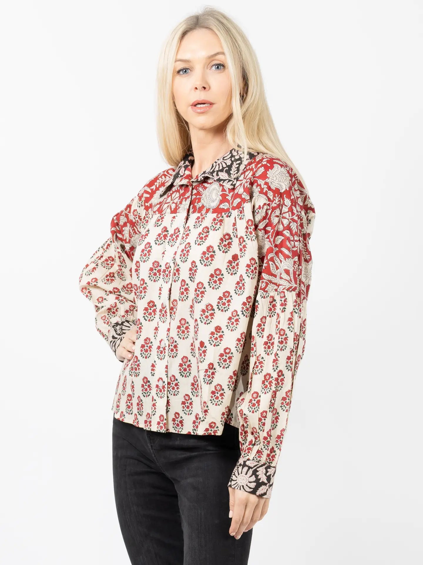 Rahema Blouse - Chatsworth Boutique