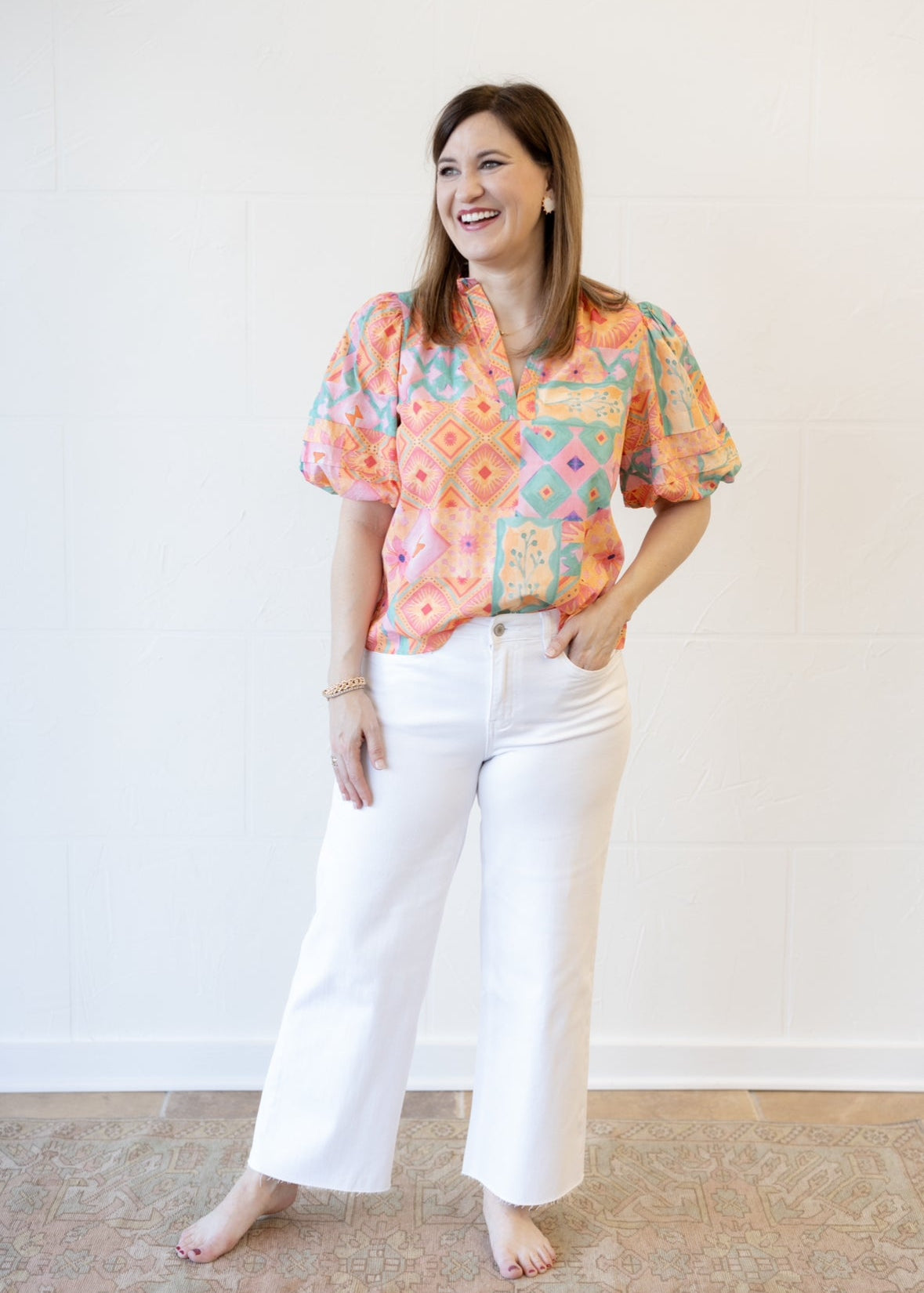 Raw Hem Wide Leg Crop - Chatsworth Boutique