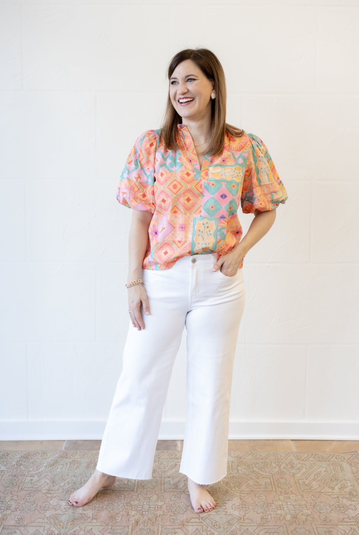Raw Hem Wide Leg Crop - Chatsworth Boutique