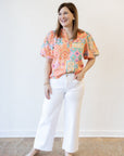 Raw Hem Wide Leg Crop - Chatsworth Boutique