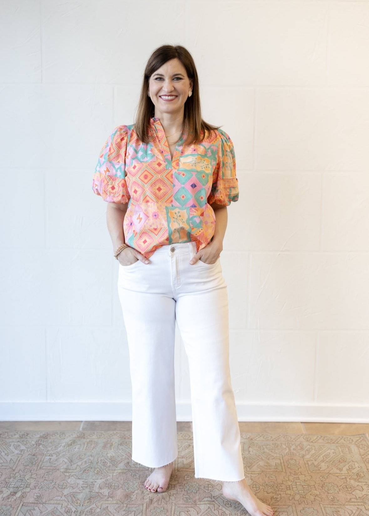Raw Hem Wide Leg Crop - Chatsworth Boutique