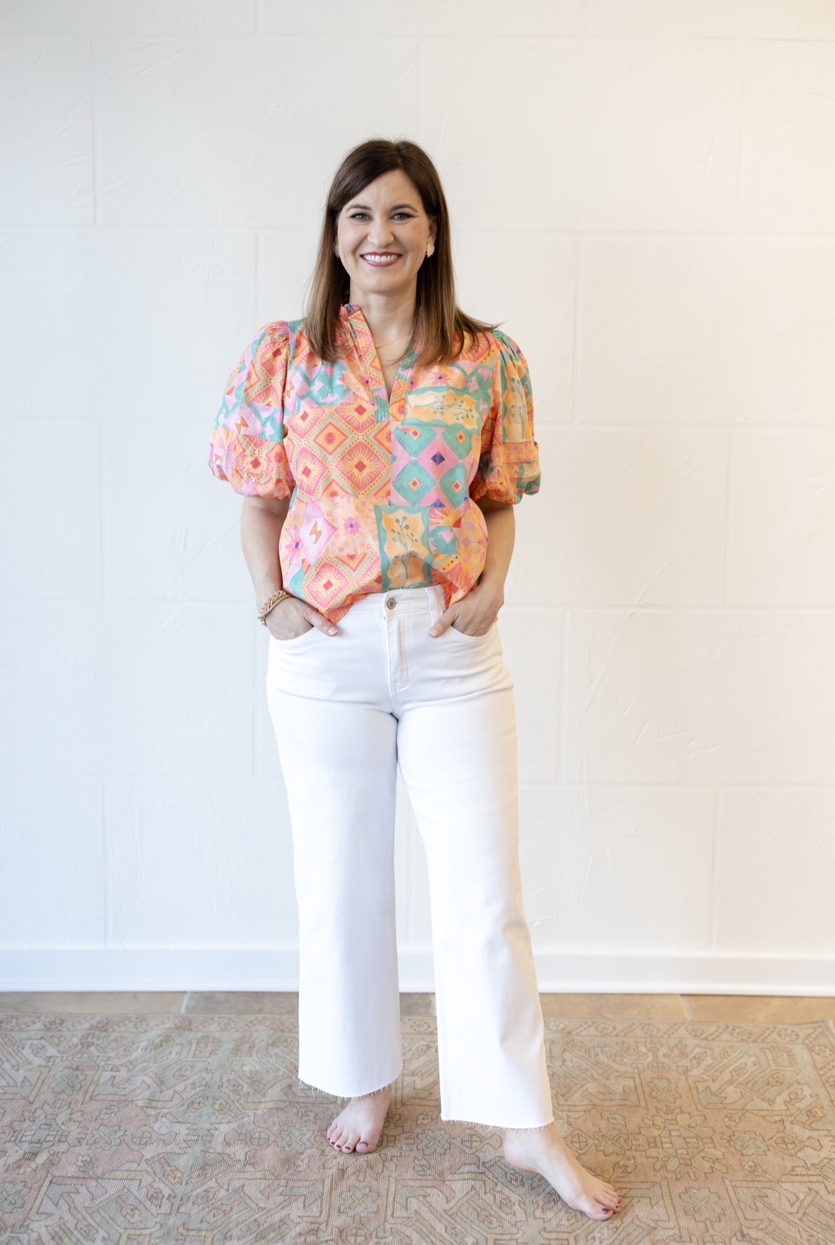Raw Hem Wide Leg Crop - Chatsworth Boutique