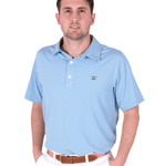 Regatta/White Stripes Polo - Chatsworth Boutique