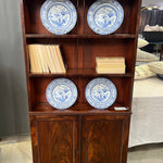 Regency Period Scrolled Back Bookcase - Chatsworth Boutique
