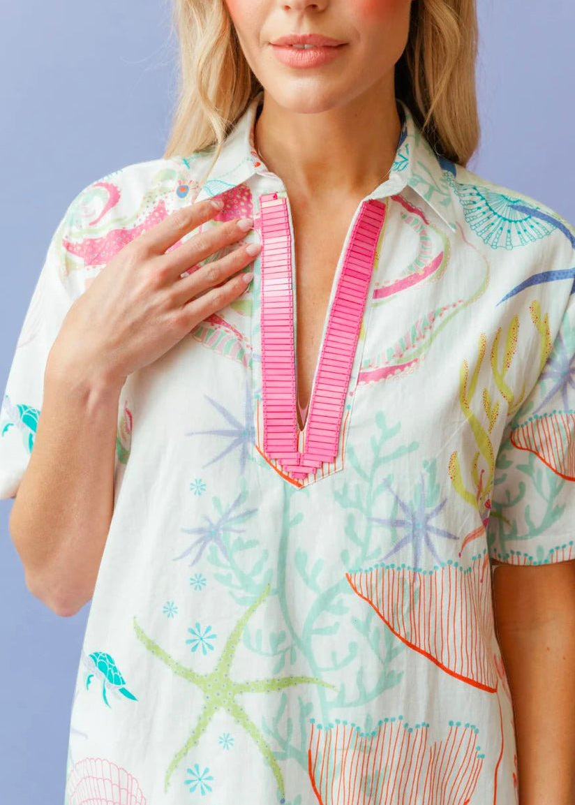 Rhodes Dress Under the Sea - Chatsworth Boutique