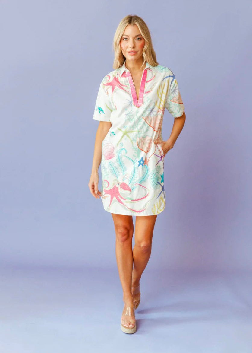 Rhodes Dress Under the Sea - Chatsworth Boutique