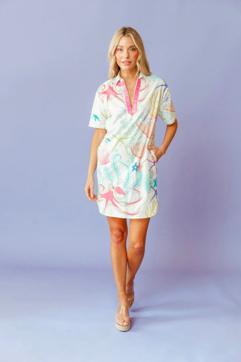 Rhodes Dress Under the Sea - Chatsworth Boutique