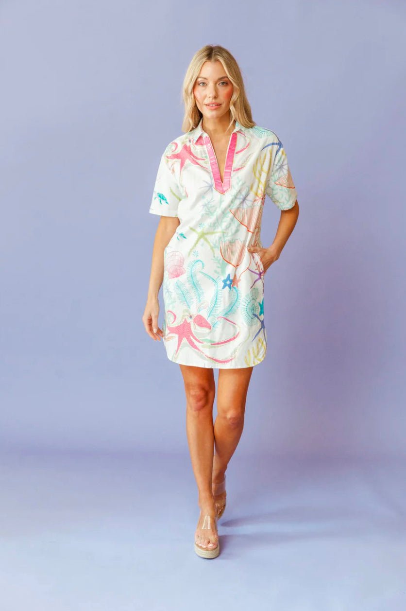 Rhodes Dress Under the Sea - Chatsworth Boutique