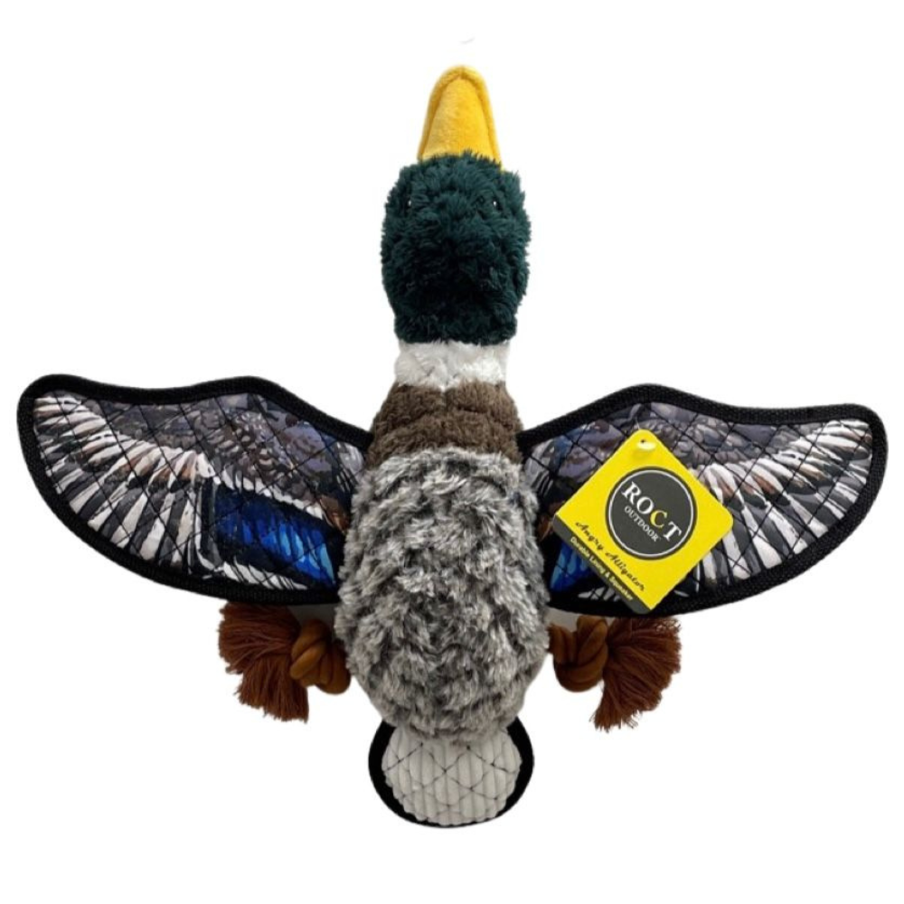 Mallard Dog Toy, ROCT Outdoor - back view