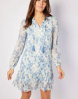Ruffle Hem Dress w/ Tassels - Chatsworth Boutique