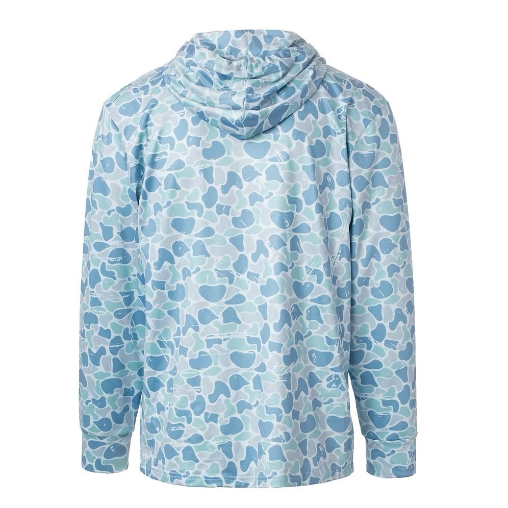 Saltwater Camo Performance Hoodie - Chatsworth Boutique