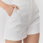 Sanders Tailored High Waist Shorts - Chatsworth Boutique
