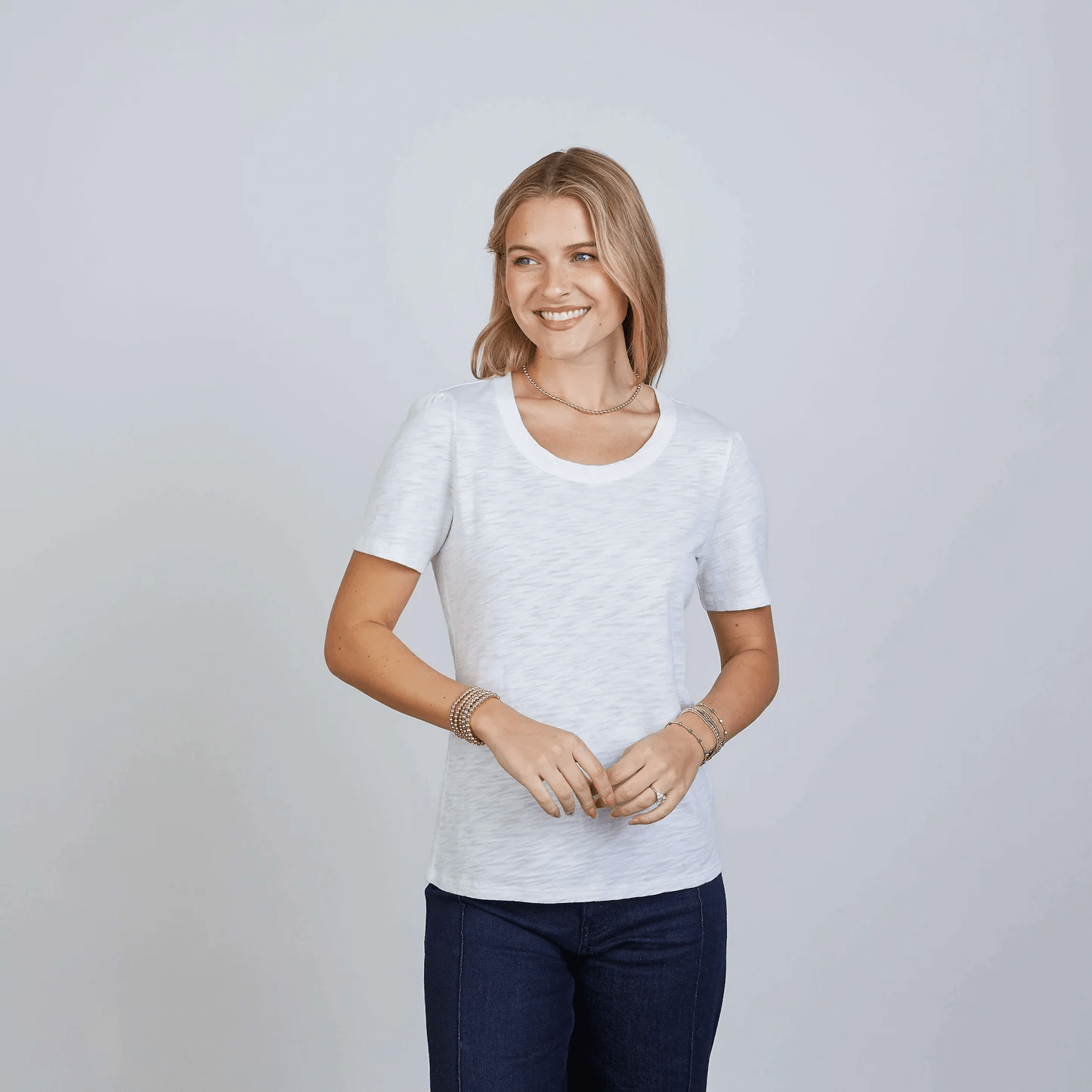 Saturday Perfect Length Tee SS - Chatsworth Boutique