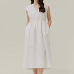 Seersucker Midi Dress - Chatsworth Boutique