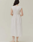 Seersucker Midi Dress - Chatsworth Boutique
