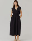 Seersucker Midi Dress - Chatsworth Boutique