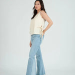 Side Tie Blouse - Chatsworth Boutique