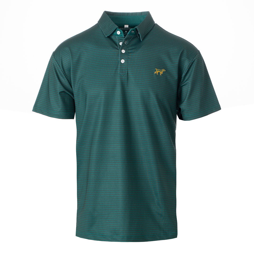 Signature Polo Green Stripe - Chatsworth Boutique