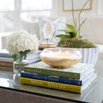 Six - Wick Gold Leaf Candle - Chatsworth Boutique