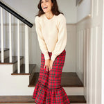 Smocked Waist Midi Skirt - Chatsworth Boutique