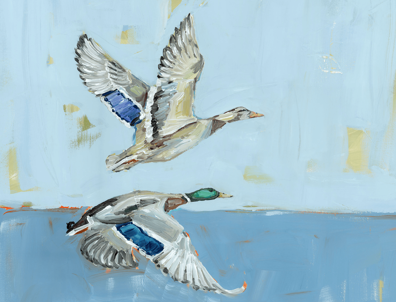 "Soaring High" on paper - Chatsworth Boutique