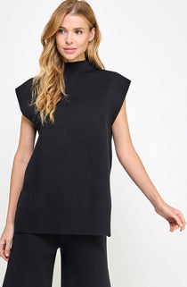 Solid Sweater Top - Chatsworth Boutique