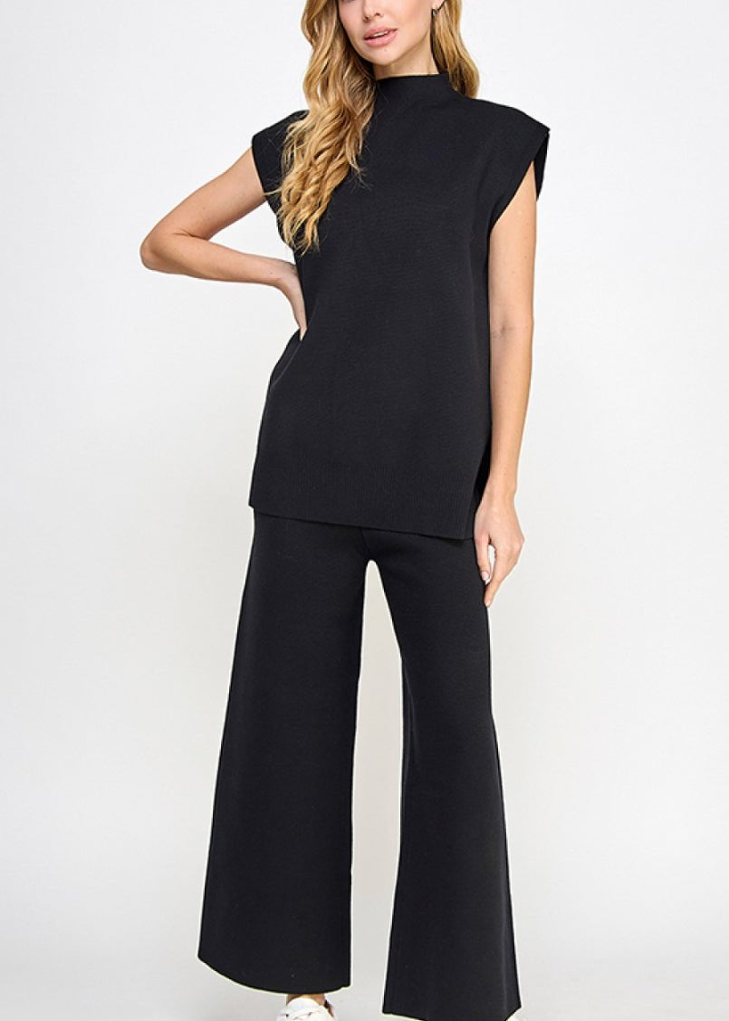 Solid Sweater Top - Chatsworth Boutique