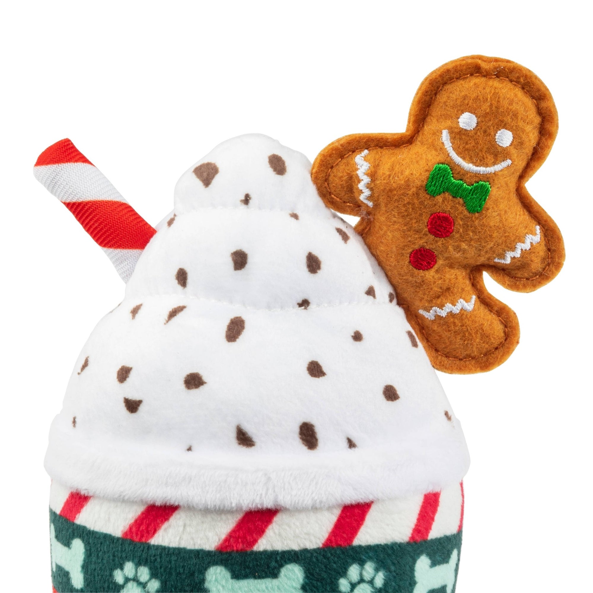Starbarks Ginger Bark Latte Christmas Dog Toy - Chatsworth Boutique