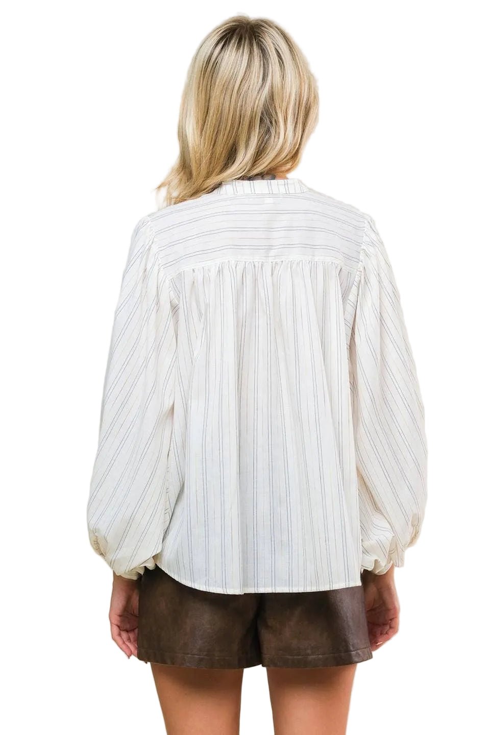 Stripe Classic Button Up - Chatsworth Boutique