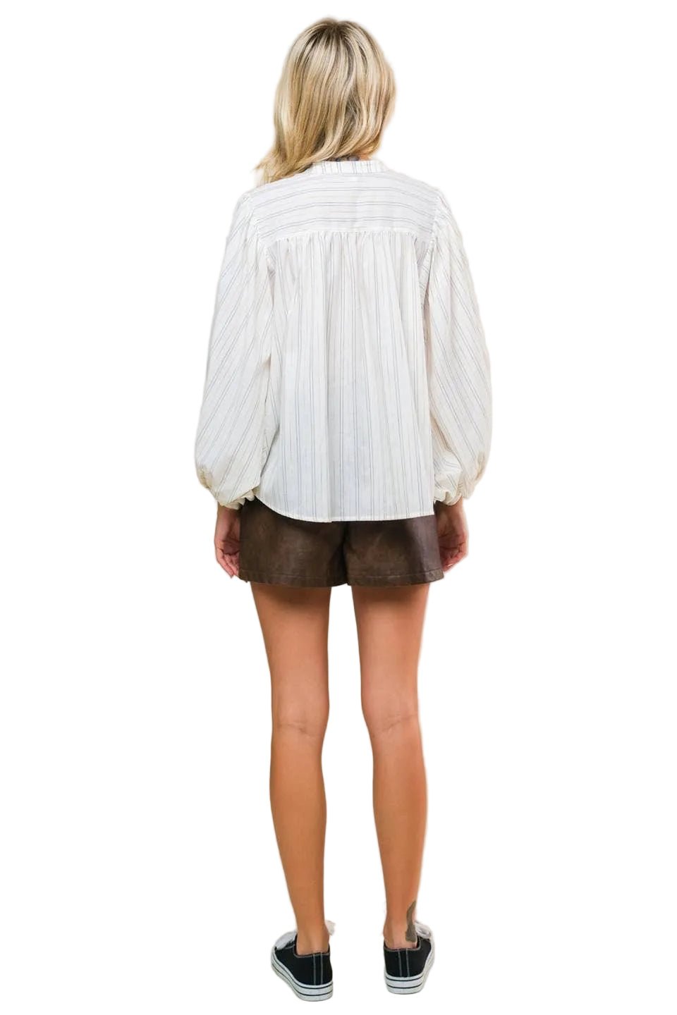 Stripe Classic Button Up - Chatsworth Boutique