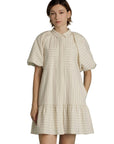 Stripe Drop Waist Mini - Chatsworth Boutique
