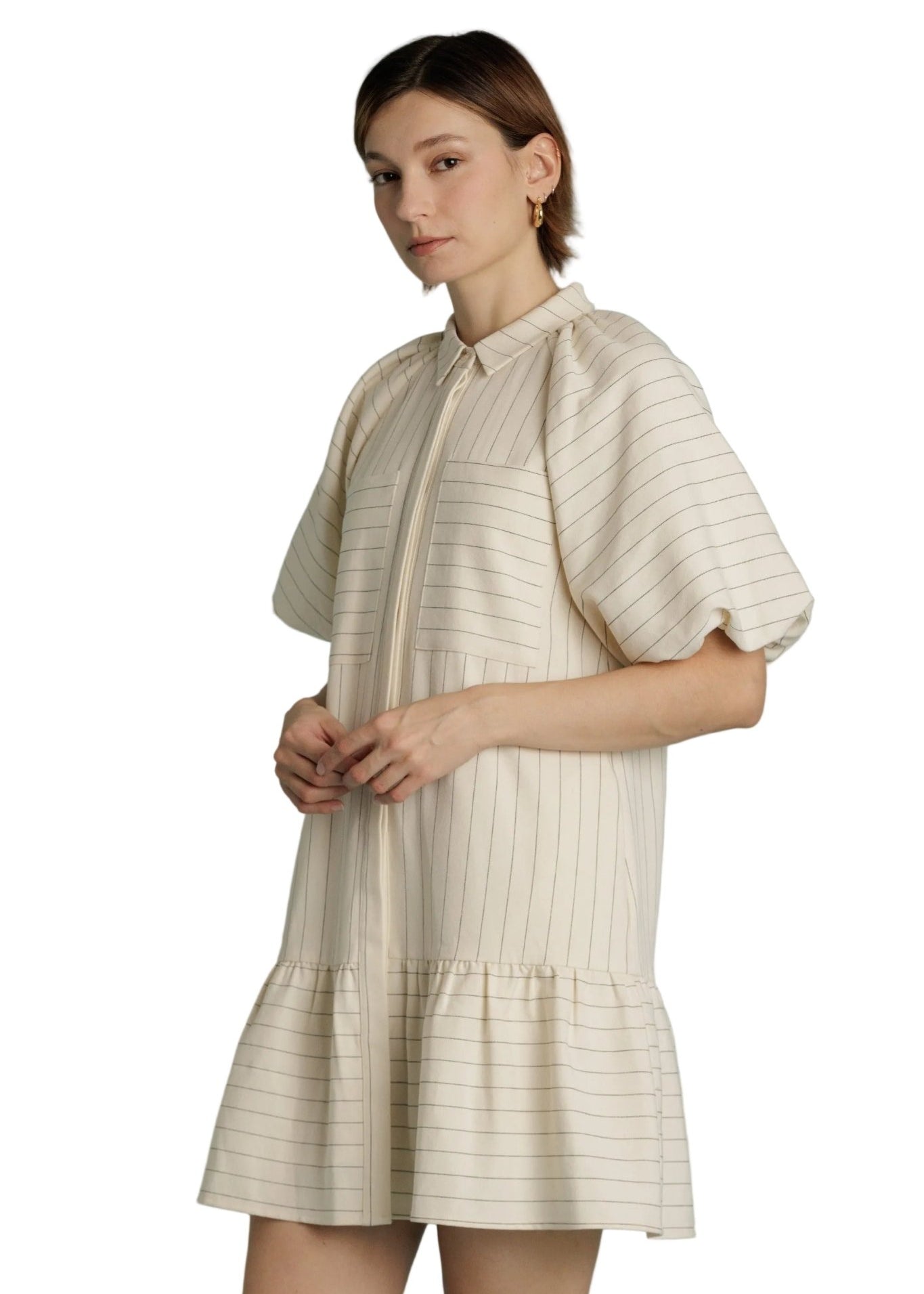 Stripe Drop Waist Mini - Chatsworth Boutique