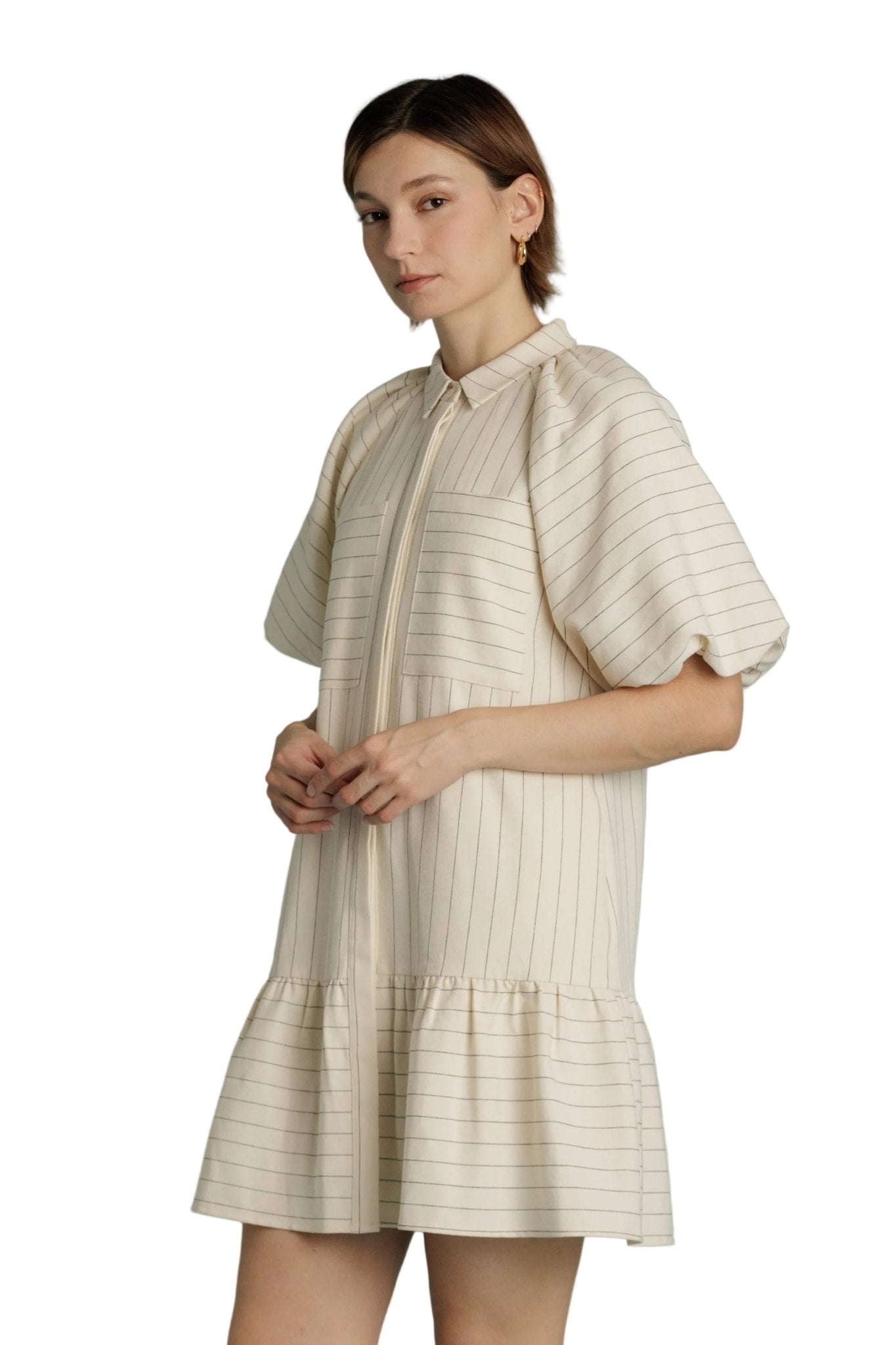 Stripe Drop Waist Mini - Chatsworth Boutique