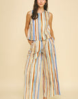 Stripe Set Blouse - Chatsworth Boutique