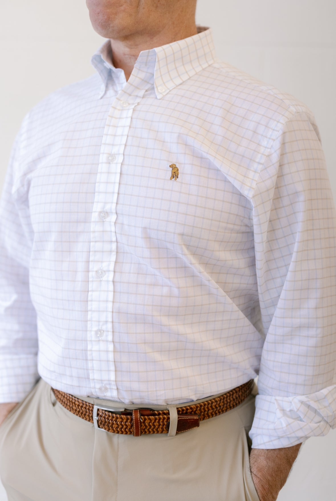 Submerged Canoe Check Button Down - Chatsworth Boutique