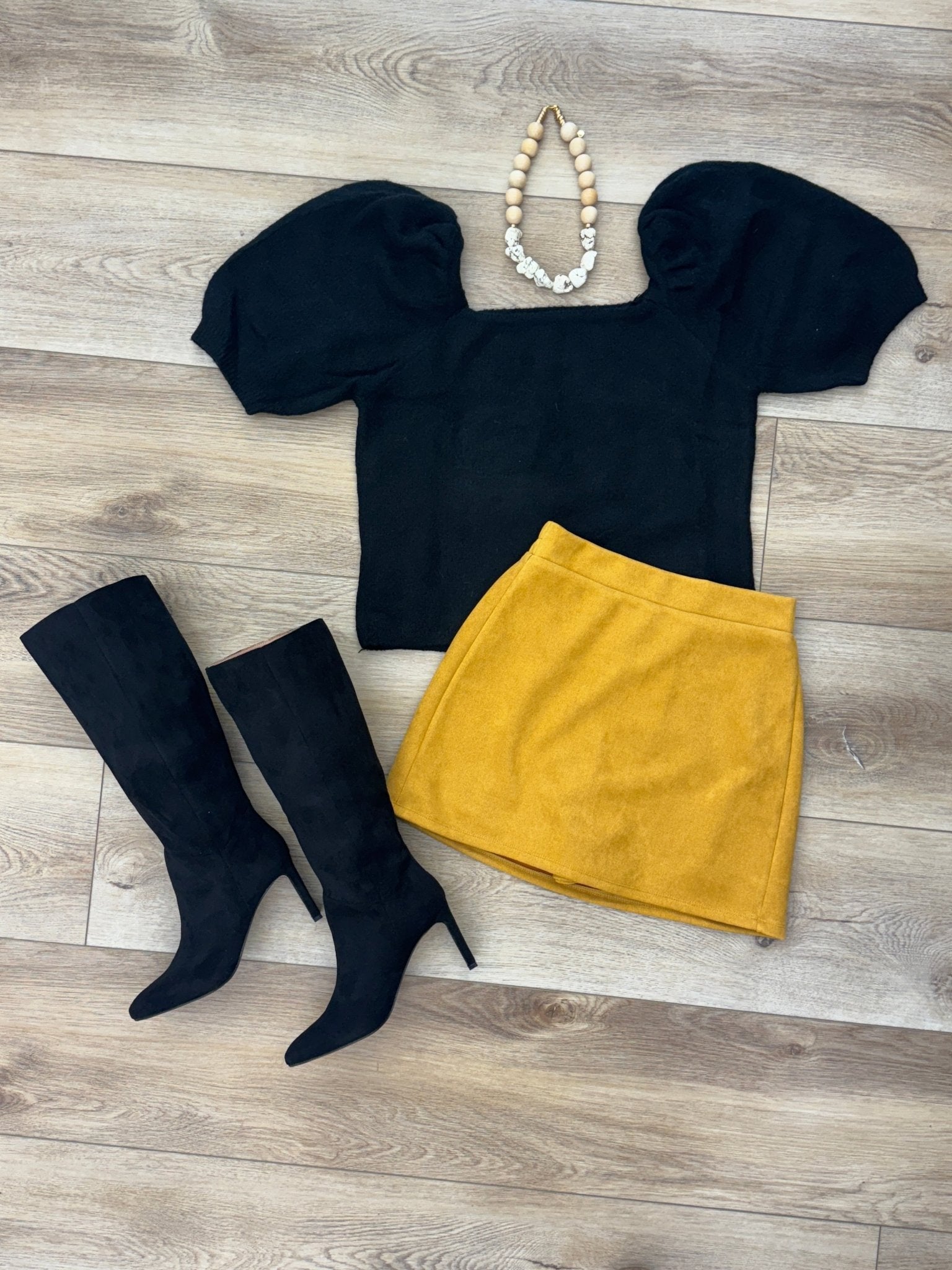 Suede Skort - Chatsworth Boutique