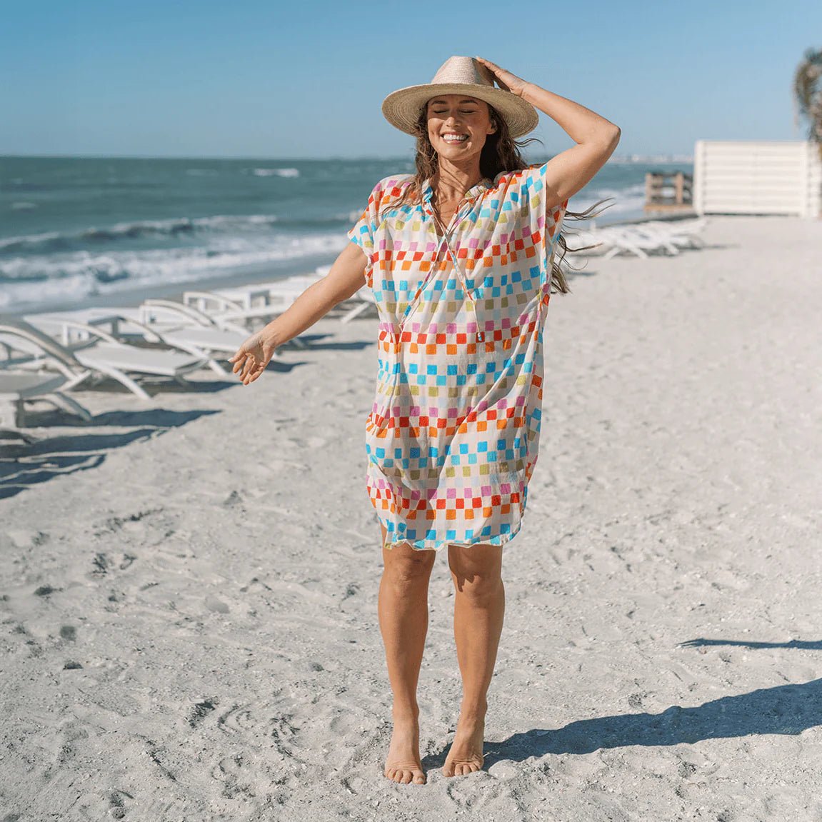 Summer Camp Geo Cove Cover - Up - Chatsworth Boutique