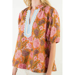 Summer Floral Blouse - Chatsworth Boutique