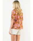 Summer Floral Blouse - Chatsworth Boutique