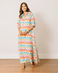 Summer Camp Geo Oasis Dress
