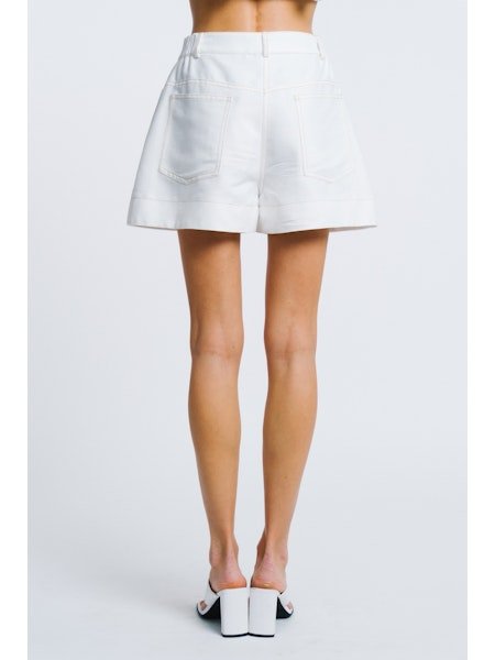Susanna Shorts White - Chatsworth Boutique