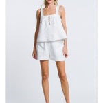 Susanna Shorts White - Chatsworth Boutique