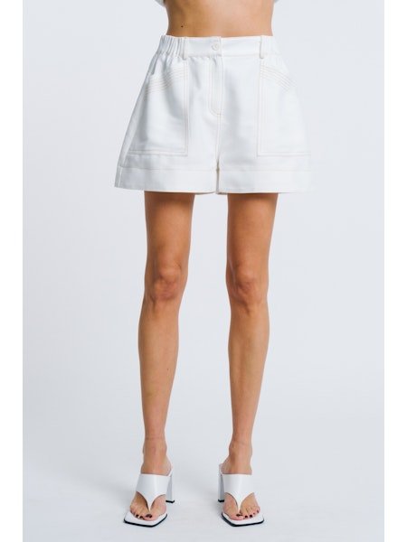 Susanna Shorts White - Chatsworth Boutique