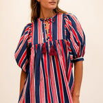Thalia Top Sailing Stripe - Chatsworth Boutique