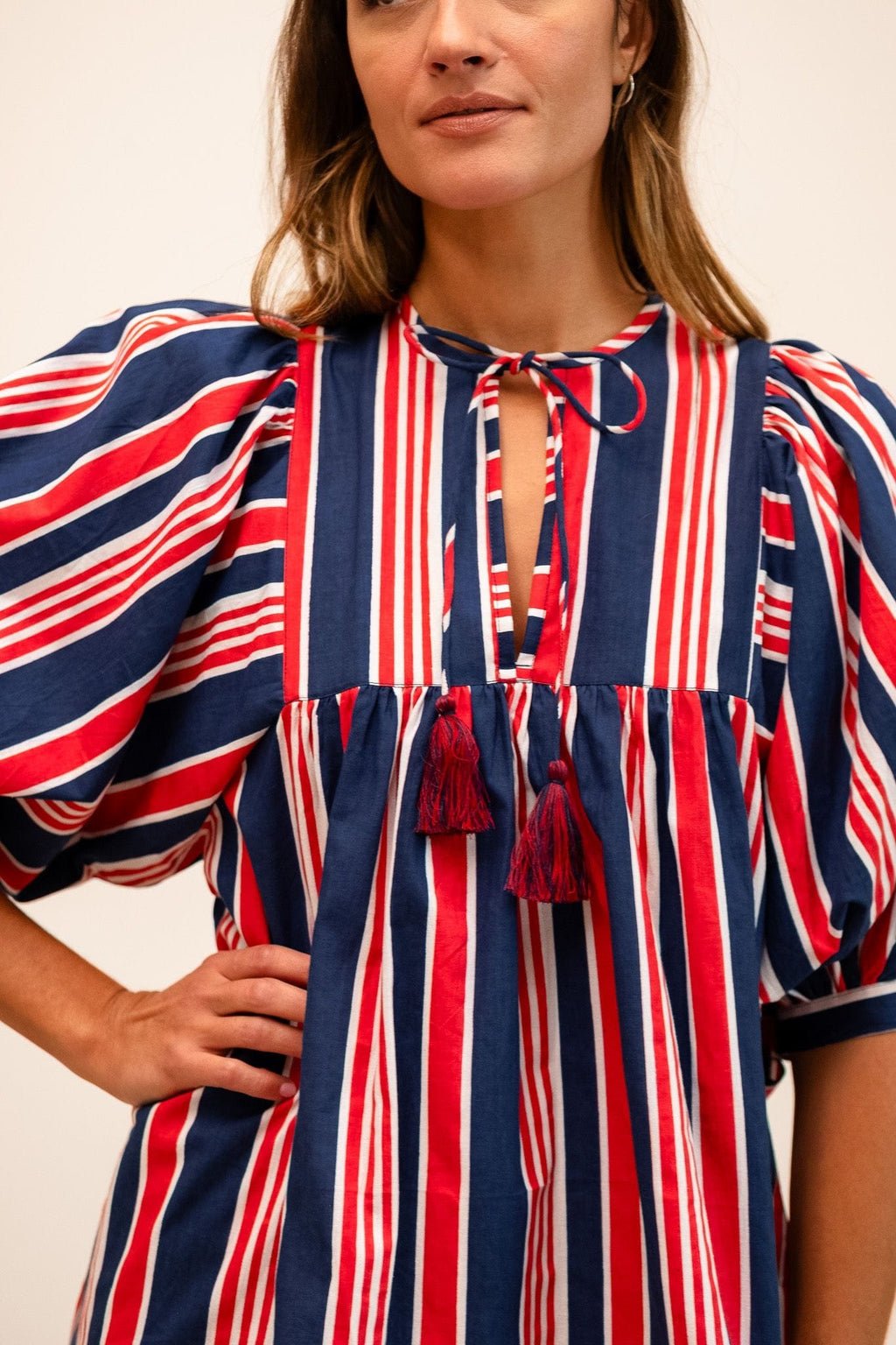 Thalia Top Sailing Stripe - Chatsworth Boutique